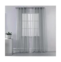 Rt Designers Collection Ramallah Lonnie Grommet Curtain Panel - 54x90