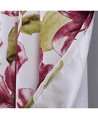 Rt Designer Collection April Printed Blackout Luxurious Decorative Grommet Curtain Panel 54" x 84