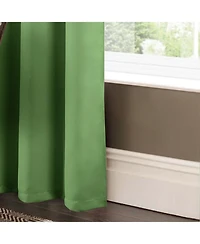 Rt Designers Collection Anchorage Blackout Grommet Curtain Panel 54" x 84" Sage