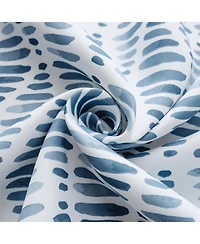 Rt Designer Collection Justice Printed 2 Pack Blackout Luxurious Decorative Grommet Curtain Panel 36" x 84