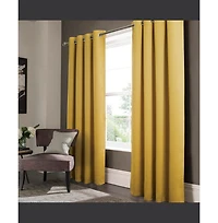 Rt Designers Collection Anchorage Premium Blackout Grommet Curtain Panel