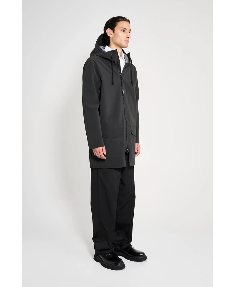 Stutterheim Men's Stockholm Patch Raincoat