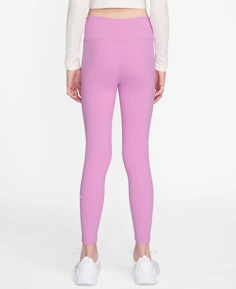 Nike Girls 7-20 One Dri-fit High-Waisted Leggings