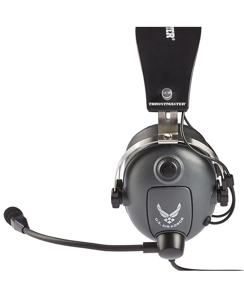 Thrustmaster T.Flight U.s. Air Force Edition-dts Wired Closed-Back Over-Ear Gaming Headset, Black