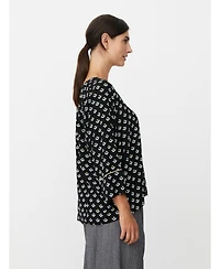 Masai Copenhagen Women's Beniko V-Neck Printed Blouse