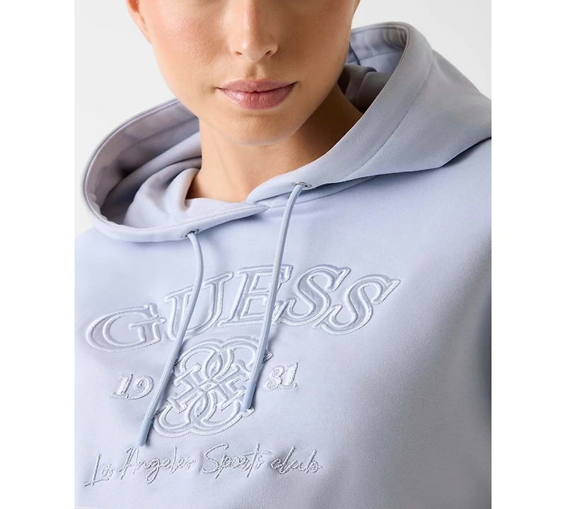 Guess Women's Yayoi Long-Sleeve Hooded Sweatshirt