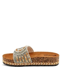 Patrizia Swirla Women's Slide Sandal with Cork Sole