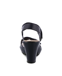 Patrizia Women's Dade Metallic Button Platform Sandals