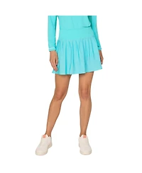 G Lifestyle Clothing Women's Woven Accordion Skort