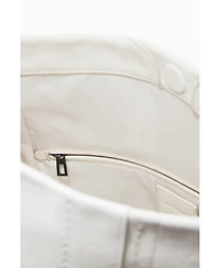 Desigual Women's Bolso efecto piel bordados mediano