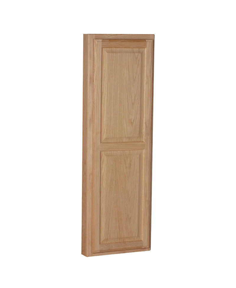 Household Essentials Ironing Board Cabinet, Unfinished Wood