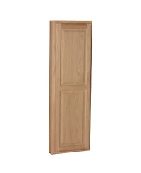 Household Essentials Ironing Board Cabinet, Unfinished Wood