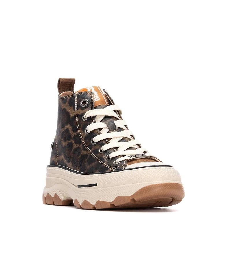 Xti Women's Casual High Top Sneakers Refresh Collection