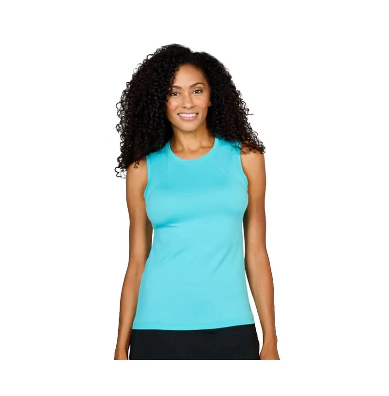 Sofibella Uv Colors Womens Sleeveless Tennis Shirt