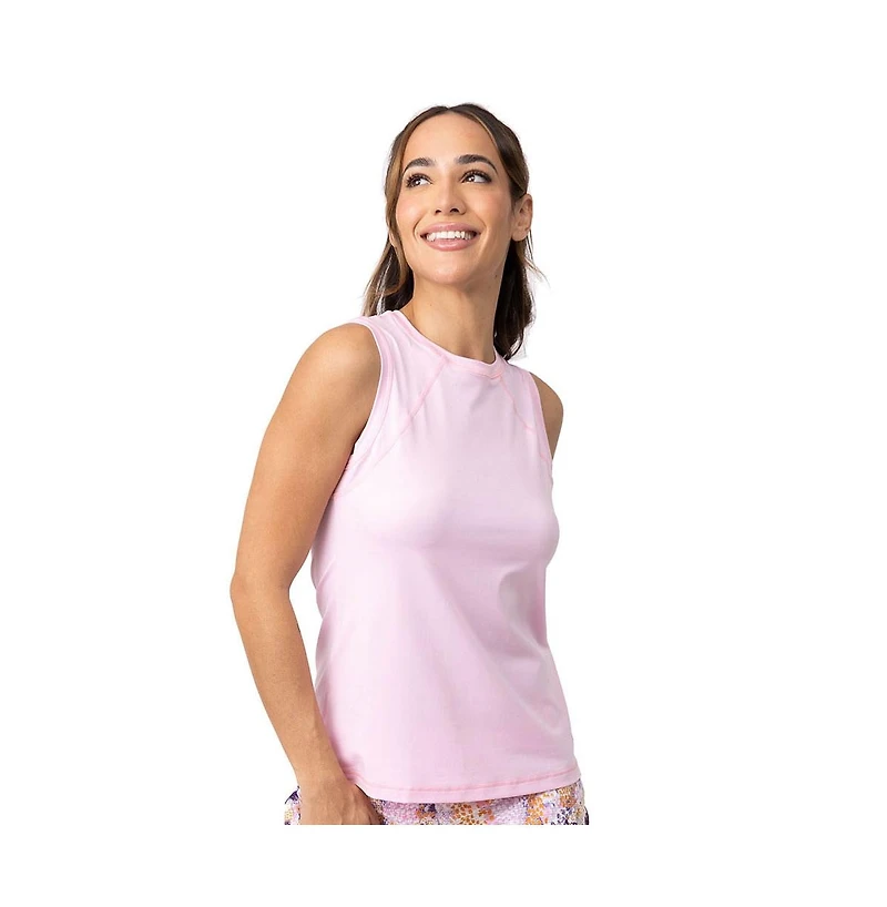 Sofibella Uv Colors Womens Sleeveless Tennis Shirt