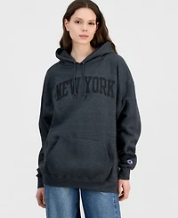 Champion Unisex Powerblend New York Graphic Pullover Hoodie, Created for Macy's