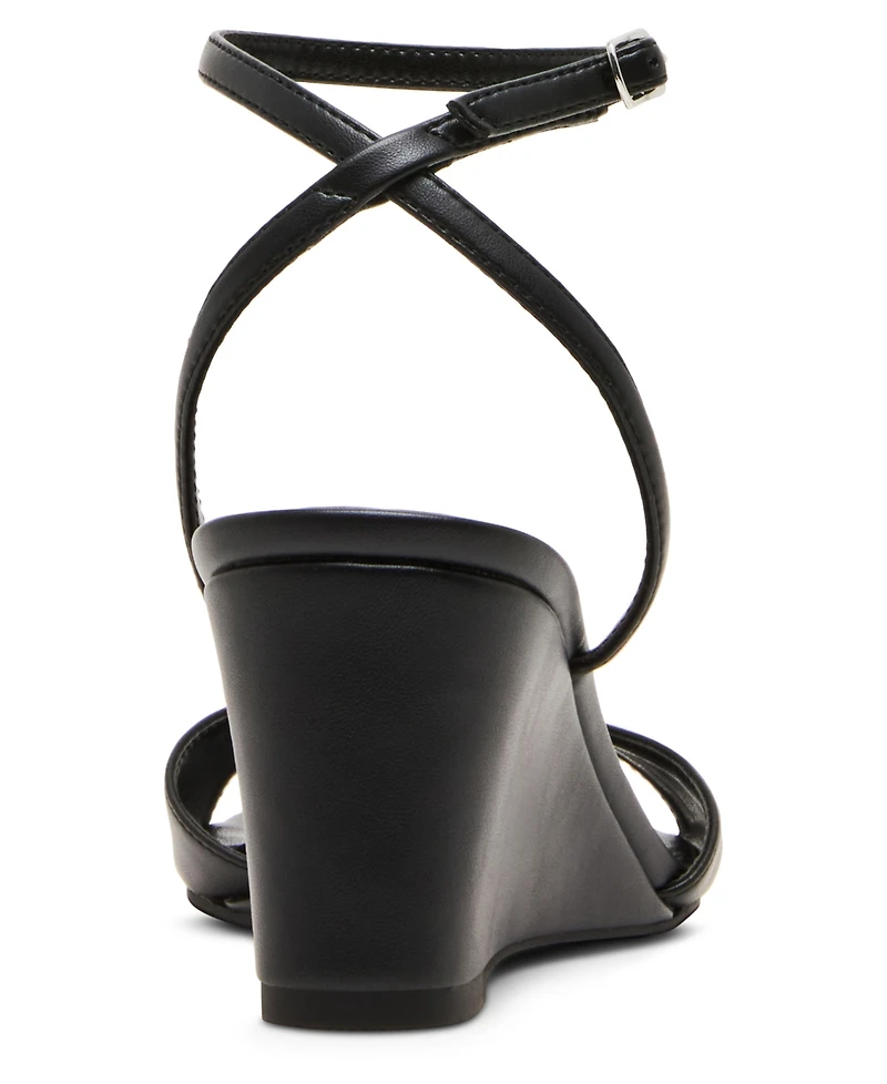 Madden Girl Women's Lainey Two-Piece Wedge Sandals