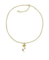 Patricia Nash Rose Garden Collection Stem Pendant Necklace
