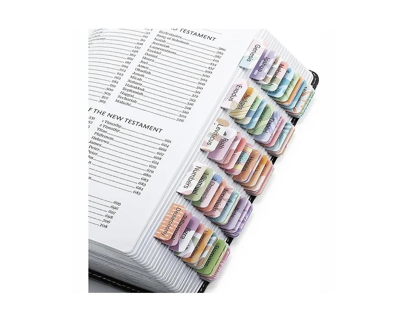 Mr. Pen Bible Tabs, 120 Tabs, Laminated Bible Tabs for Women and Men,