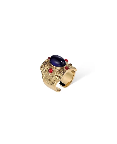 Retro Chic Byzantine King Ring