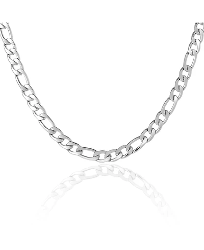 Lucky Brand Men s Figaro Chain Necklace, Silver Tone 22'' Links