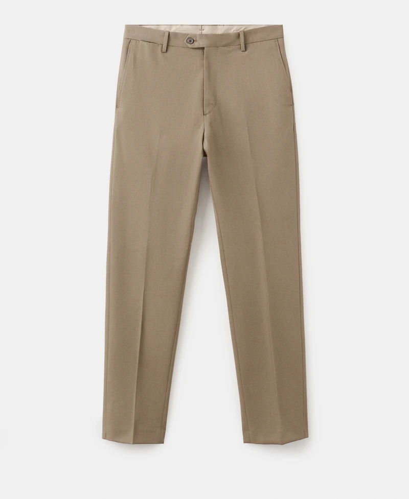 Mango Men's Virgin Wool Pleated Pants
