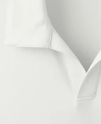 Mango Men's Cotton Pique Polo Shirt