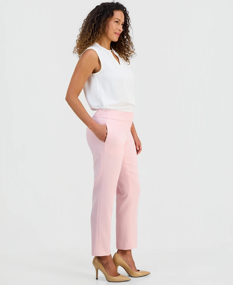 Kasper Petite Julia Slim Straight Pants