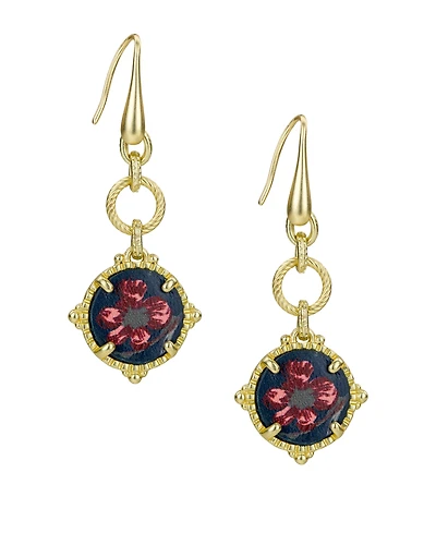 Patricia Nash Gold Plated Wire Drop Earrings