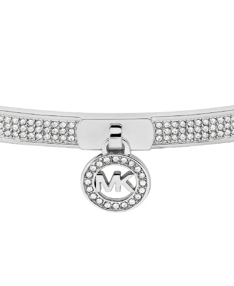 Michael Kors Pave Logo Bangle Bracelet