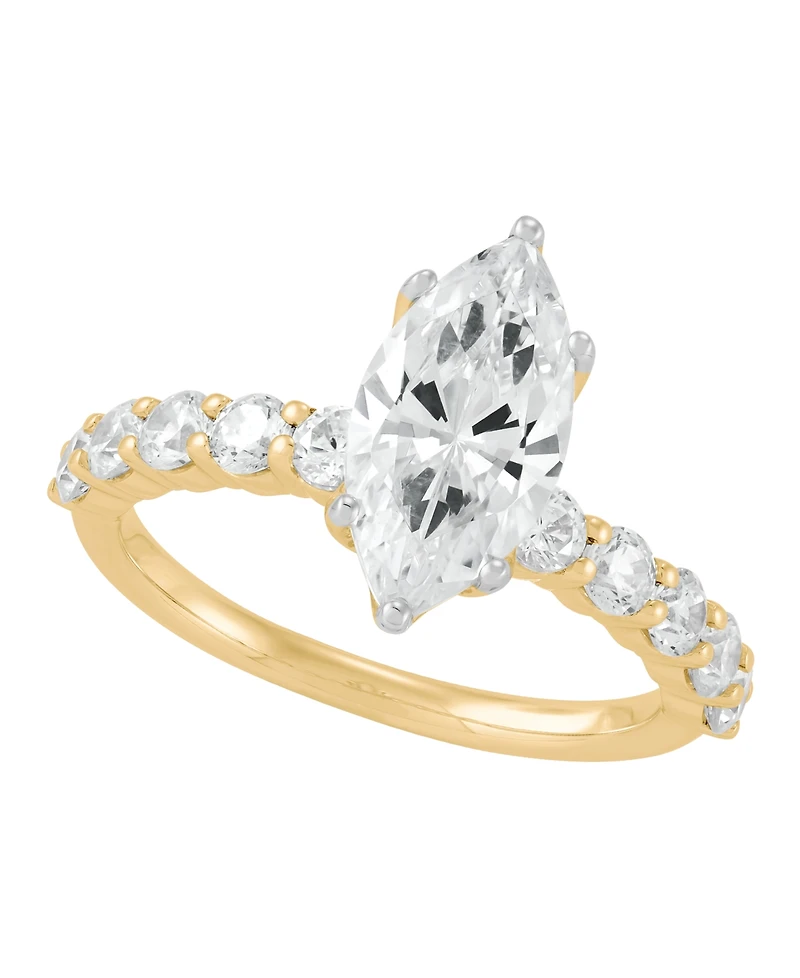 Grown With Love Certified Lab Diamond Ring (2-3/4 ct.t.w.) 14K White Gold