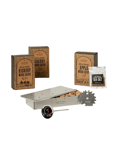 Uncommon Goods Wood Chip Grill Smoker Gift Set