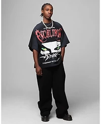 Loiter Men's Faded Print Flannel T-Shirt