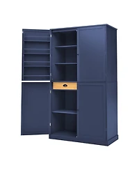 Boyel Living High Freestanding Kitchen Pantry Large Cupboard Storage Cabinet