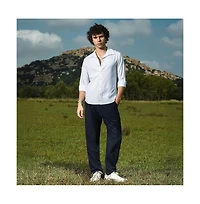 Campus Sutra Men's Solid Relaxed Shirt