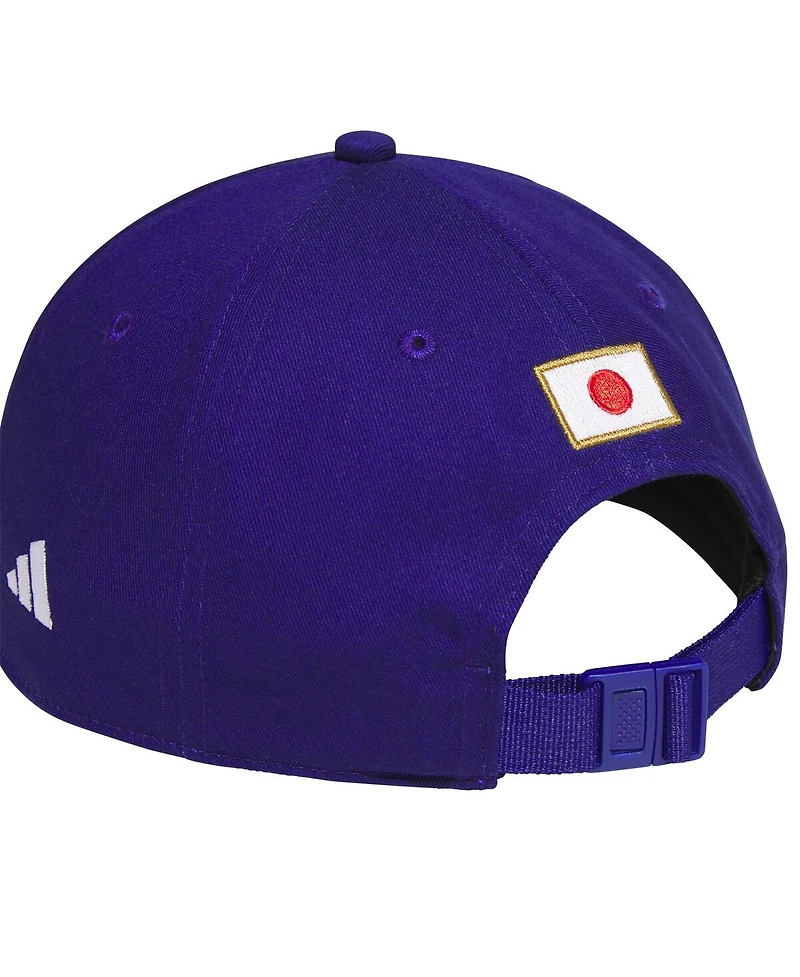 Adidas Men's and Women's Purple Japan National Team Fifa x World Cup Team Adjustable Hat