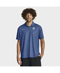 Nike Men's Royal Duke Blue Devils 2025 Coaches Premium Tour Stripe Dri-fit Polo Shirt