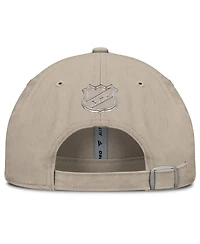 Fanatics Men's Tan Boston Bruins Authentic Pro Road Adjustable Hat
