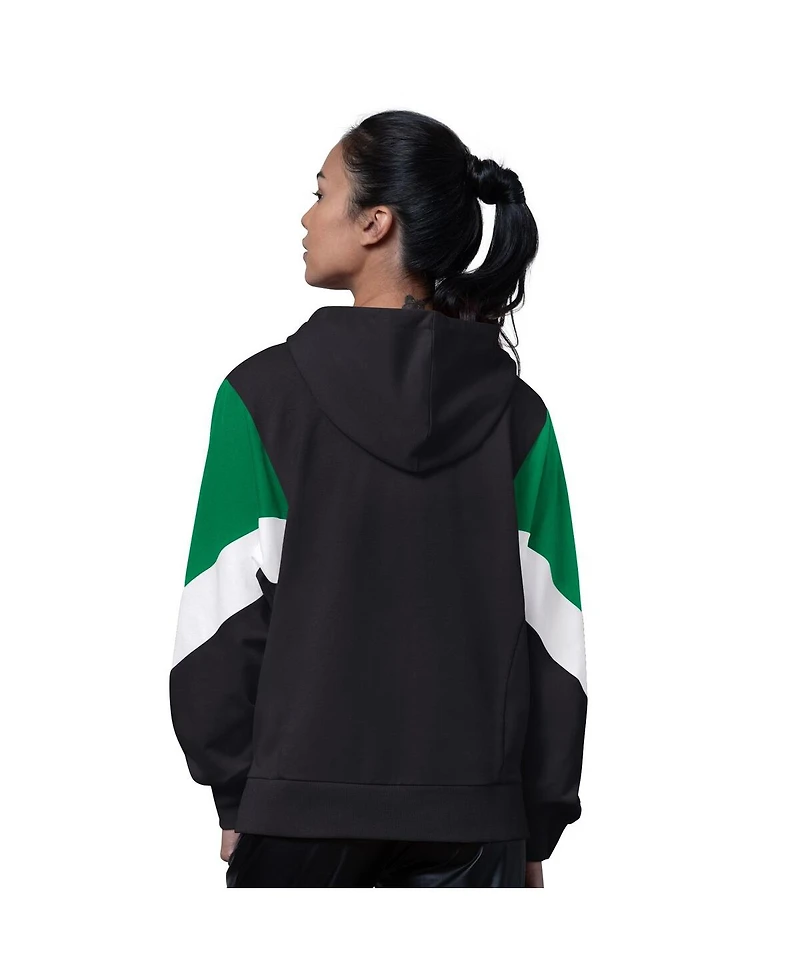 Women's Black Philadelphia Eagles Scrimmage Hoodie