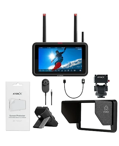 Atomos Ninja Tx 5.2" Full Hd Touchscreen Wi-Fi Hdr On-Camera Monitor/Recorder, Supports 12G-sdi/4K Hdmi