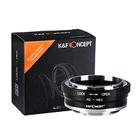 K&F Concept Cooper Mount Fd-nex Ii High Precision Lens Adapter