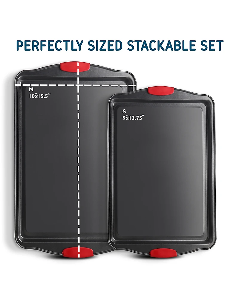 Nestl Premium -Pc. Baking Sheet Set