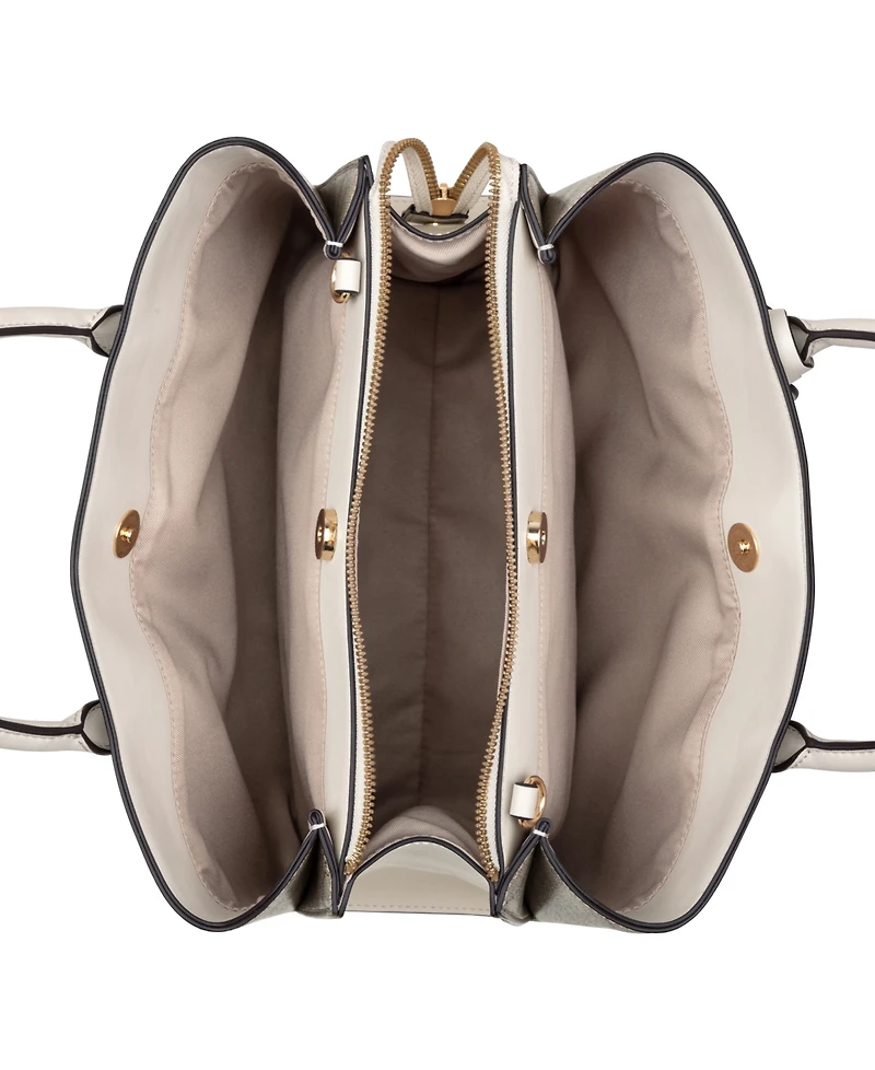 Nine West Kyrie Triple Compartment Satchel Bag