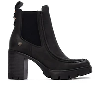 Xti Women's Heeled Chelsea Booties