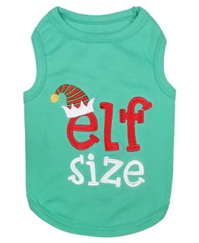 Parisian Pet Elf Size Holiday Dog T-Shirt