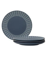 Noritake Colorwave Stripe Coupe Accent Plates, Set of 4
