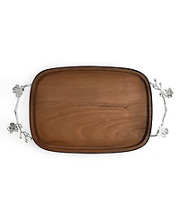 Michael Aram White Orchid Bread Board