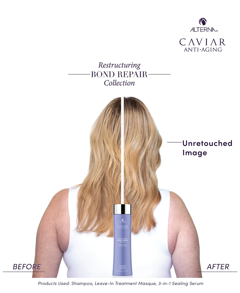 Alterna Caviar Restructuring Bond Repair Shampoo, 8.5 oz.