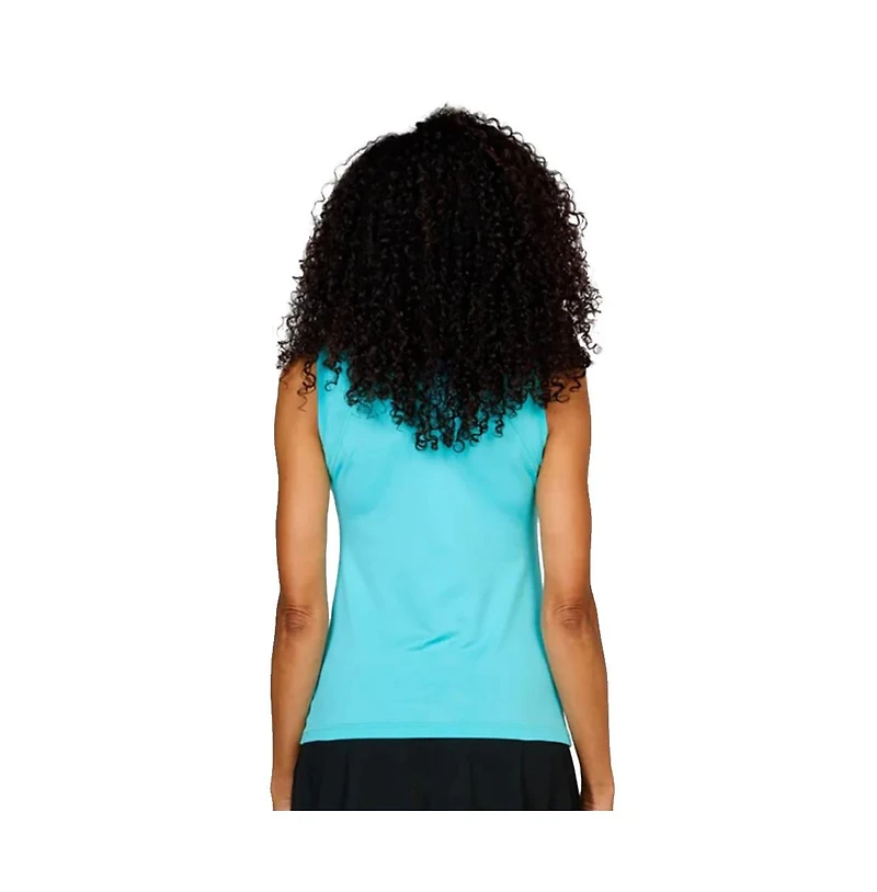 Sofibella Women's Uv Colors Sleeveless Tennis Shirt