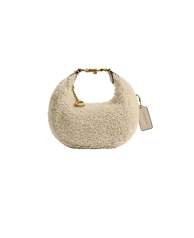 Coach Jonie Shearling Mini Crossbody Bag